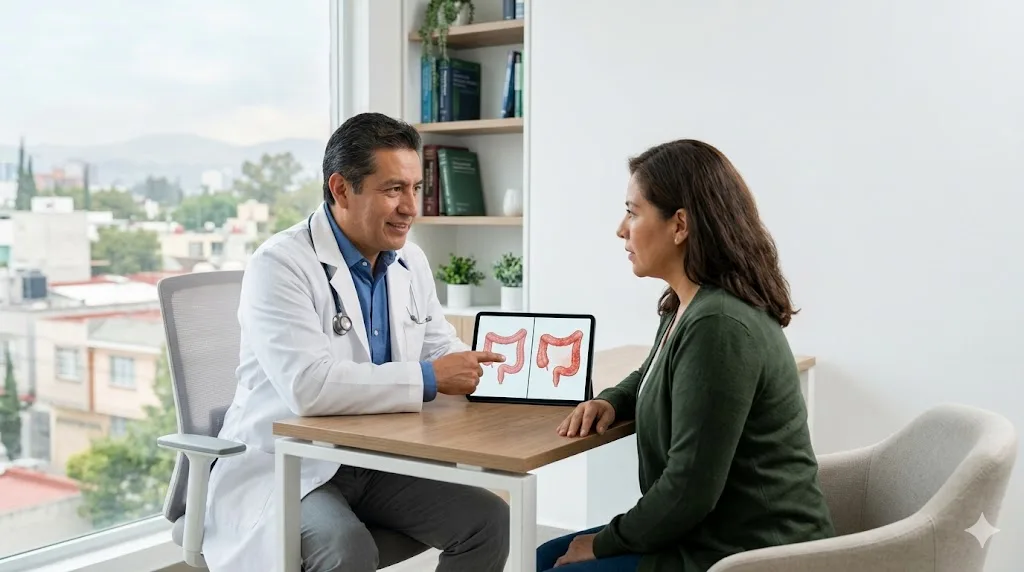 ¿Qué especialista trata la colitis ulcerosa?